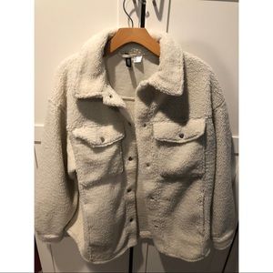 H&M Fleece Shirt Jacket